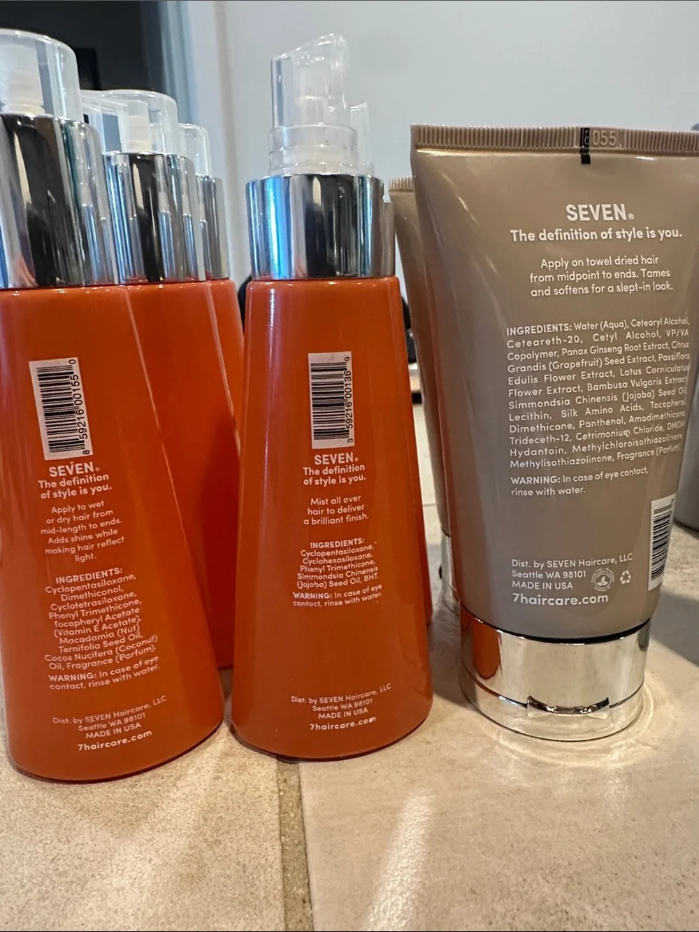 Seven 7 Various Haircare Products 15 Piece Lot Bundle BRAND NEW